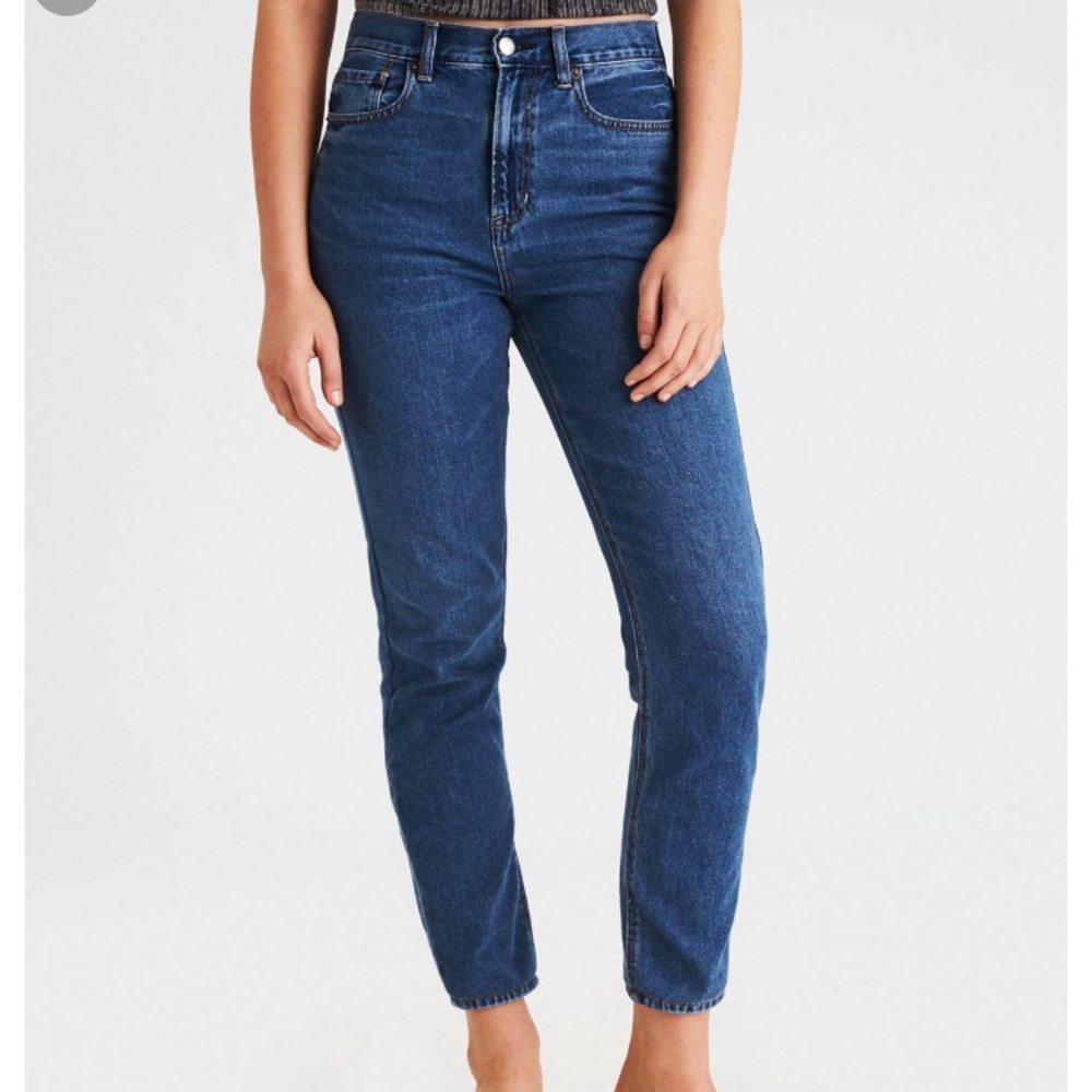 American eagle mom jeans